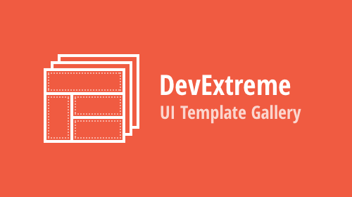 DevExtreme JavaScript — UI Template Gallery (v22.2)