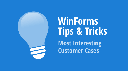 WinForms Tips & Tricks — Virtual Keyboard and New Customer Cases